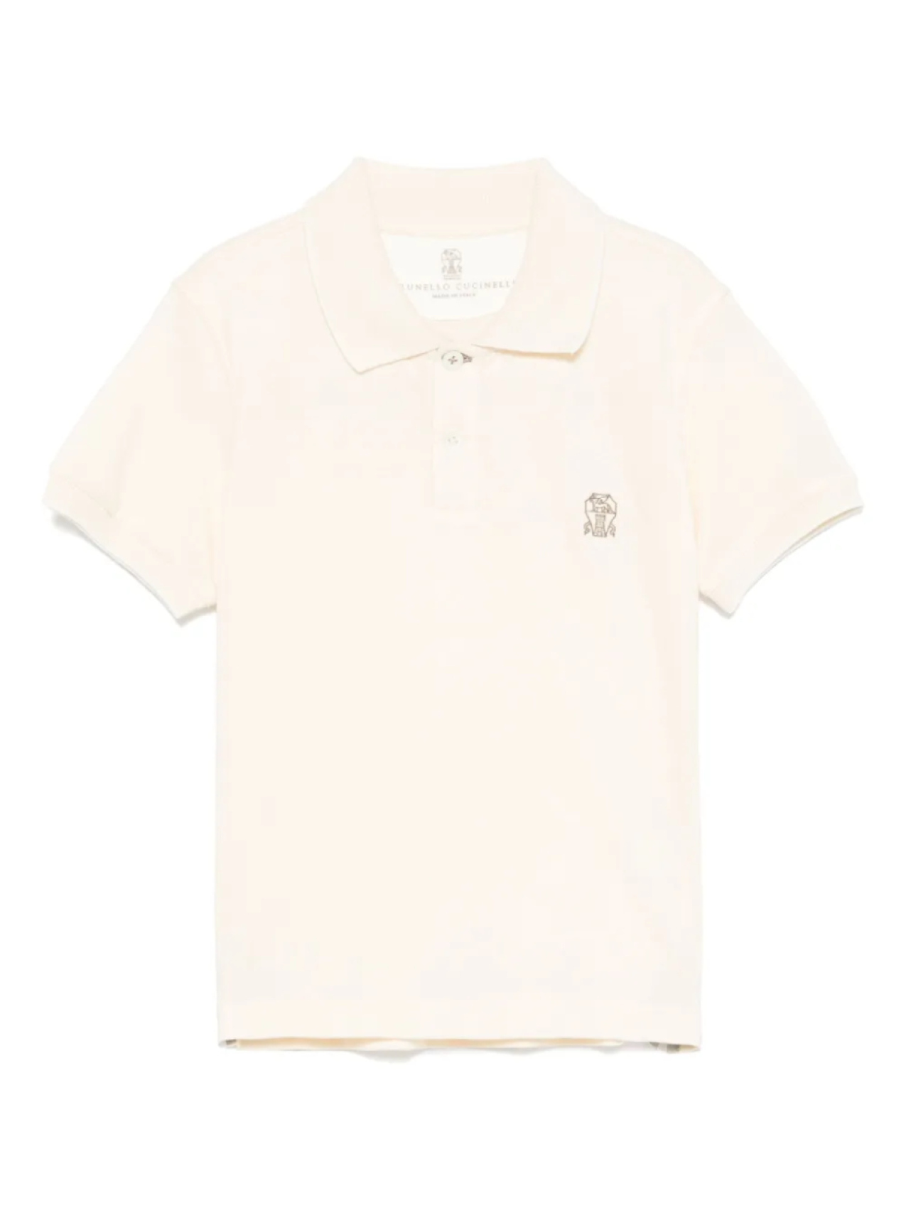 Детская рубашка-поло из пике Brunello Cucinelli Brunello Cucinelli Kids, нейтральный
Детская рубашка-поло из пике Brunello Cucinelli Brunello Cucinelli Kids, нейтральный