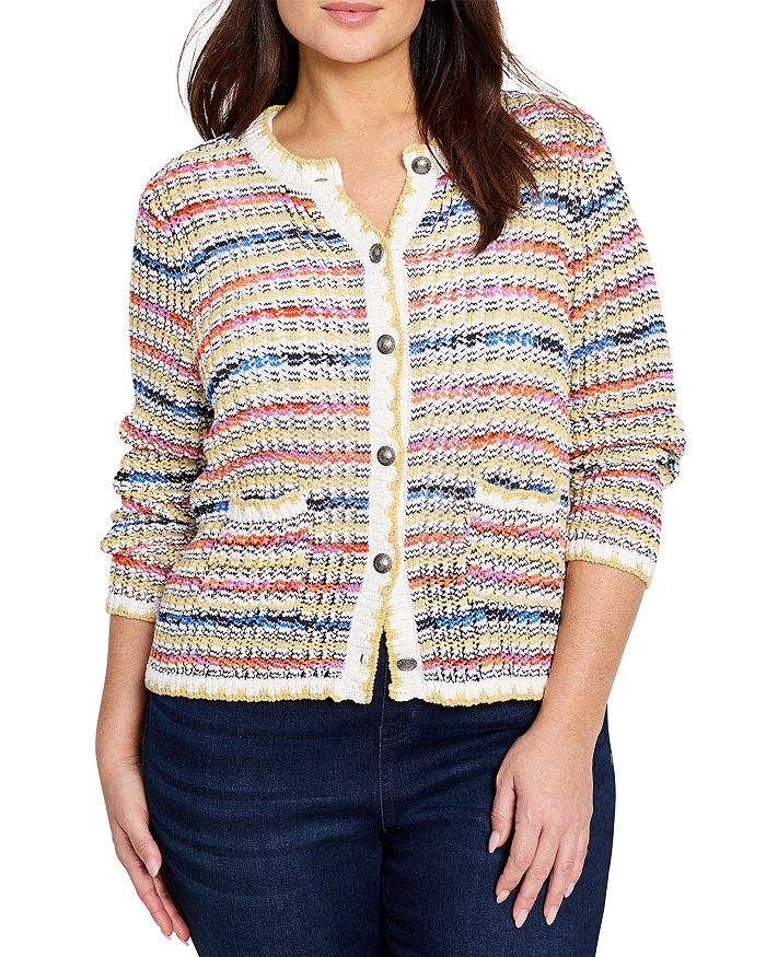 Прибрежная вязаная куртка-пиджак крючком NIC+ZOE Plus, белый
Прибрежная вязаная куртка-пиджак крючком NIC+ZOE Plus, белый