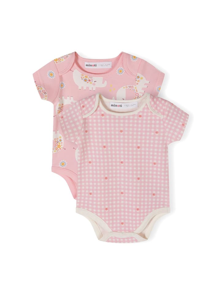 Minoti Комплект из 2 штук: боди с короткими рукавами 24babypack21 светло-розового цвета
Minoti Комплект из 2 штук: боди с короткими рукавами 24babypack21 светло-розового цвета