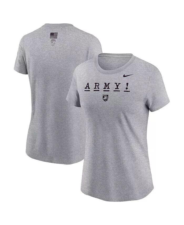 Женская серая армейская футболка Black Knights 2024 Rivalry Collection Army Nike
Женская серая армейская футболка Black Knights 2024 Rivalry Collection Army Nike