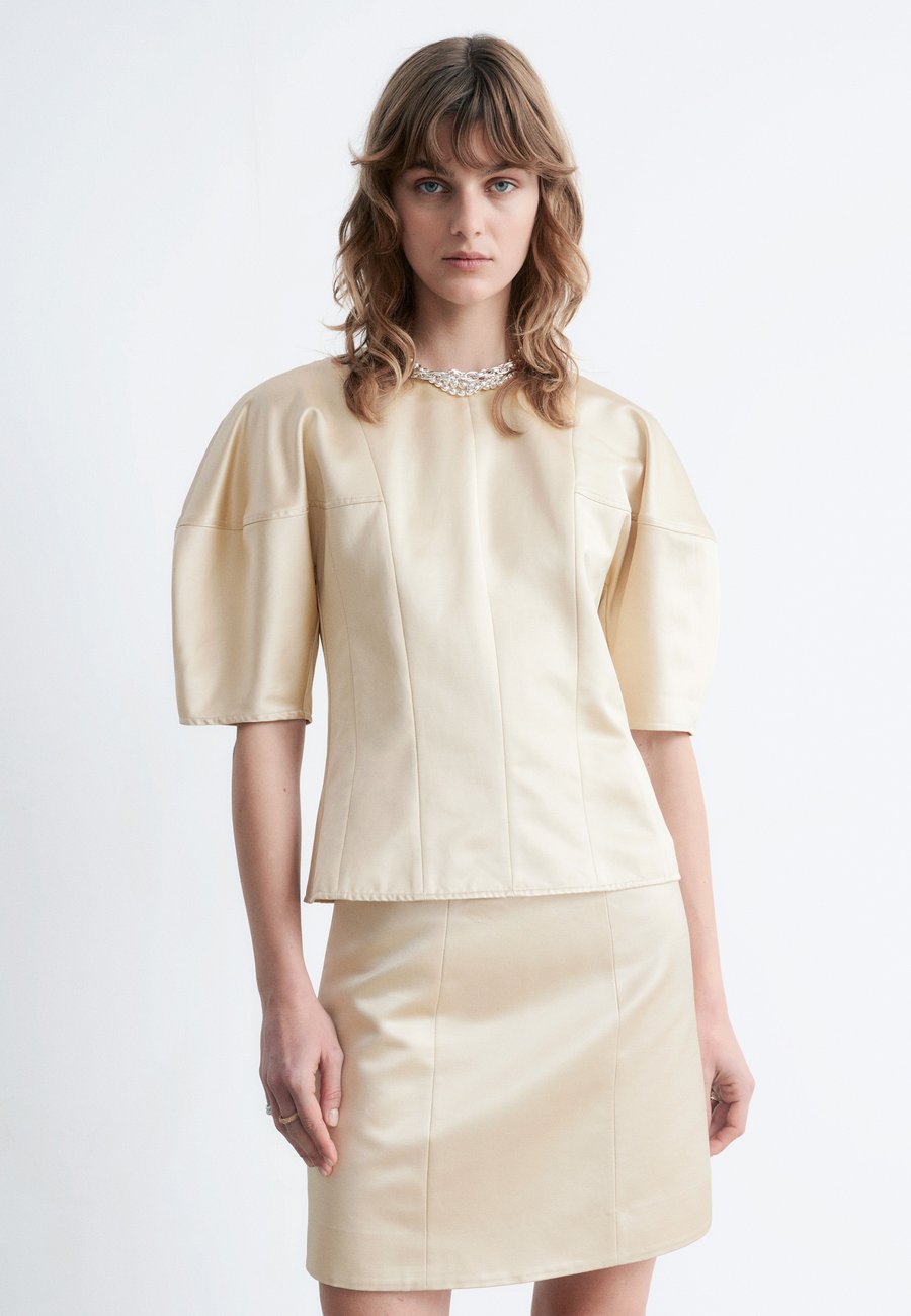 Юбка & other stories A-line skirt, Beige
Юбка & other stories A-line skirt, Beige