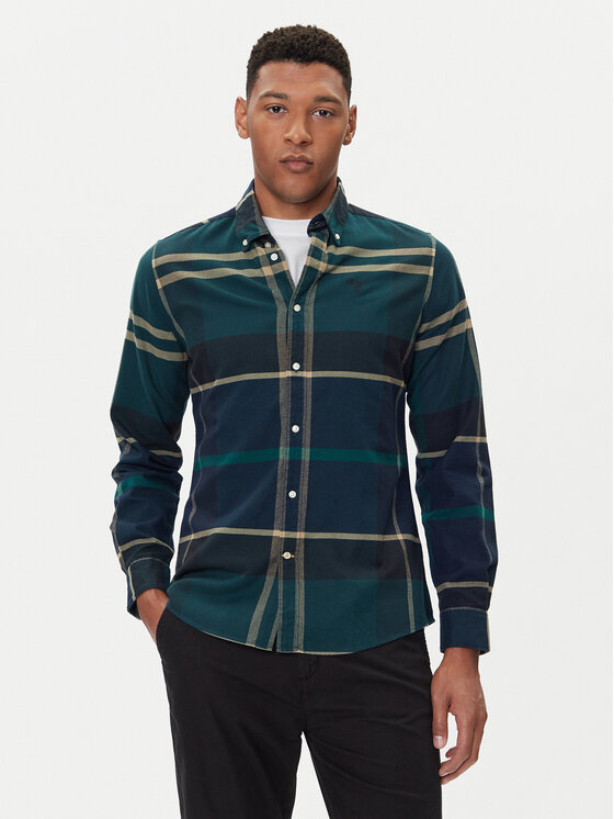 Рубашка tailored fit MSH4994TN23 Barbour, зеленый
Рубашка tailored fit MSH4994TN23 Barbour, зеленый