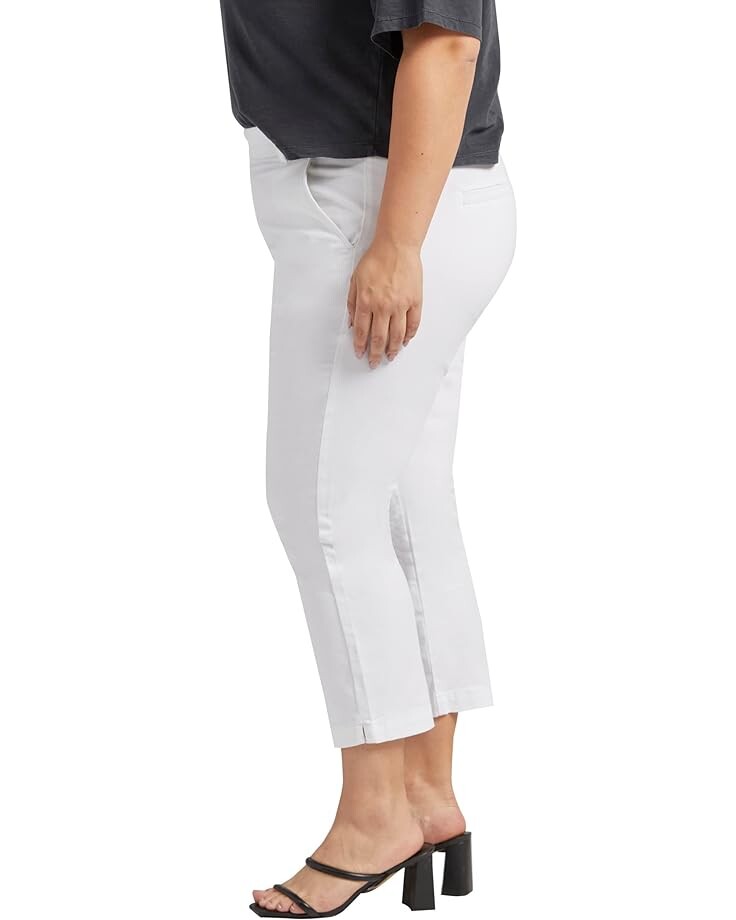 Брюки Jag Jeans Plus Size Maddie Mid-Rise Capris, белый
Брюки Jag Jeans Plus Size Maddie Mid-Rise Capris, белый
