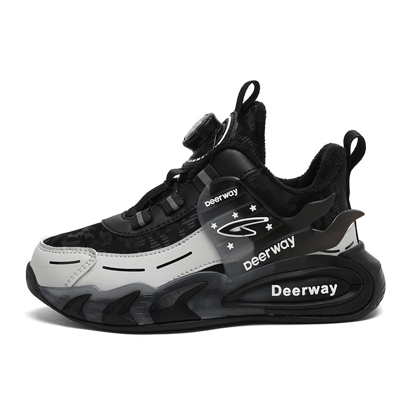 Детские баскетбольные кроссовки с низким верхом, нескользящие, износостойкие, водонепроницаемые, теплые. DEERWAY, черный/серый
Детские баскетбольные кроссовки с низким верхом, нескользящие, износостойкие, водонепроницаемые, теплые. DEERWAY, черный/серый