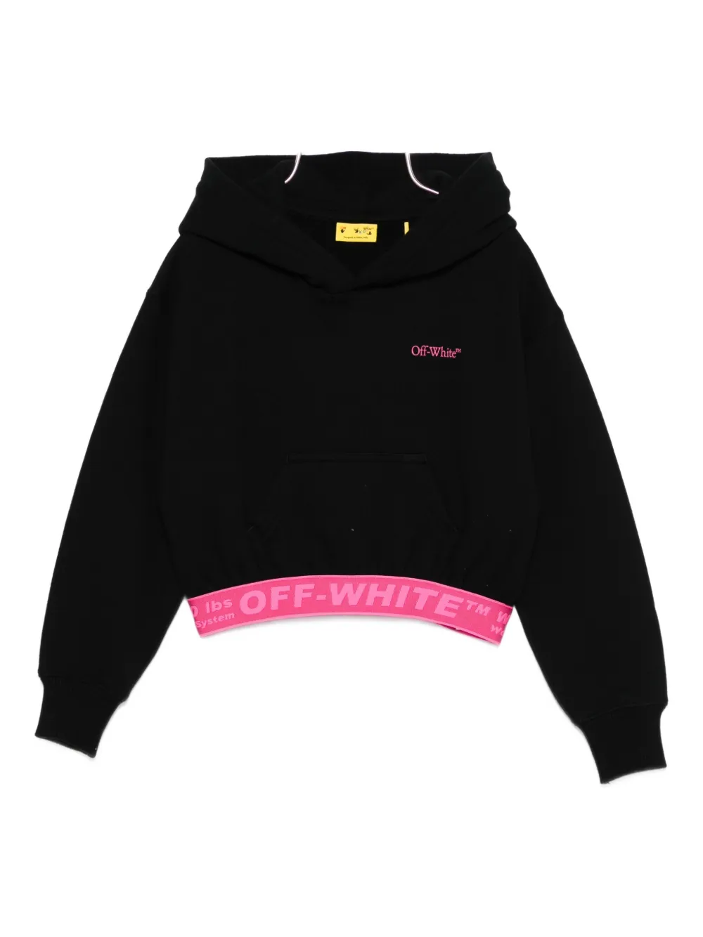 Укороченное худи с вышитым логотипом OFF-WHITE KIDS, черный
Укороченное худи с вышитым логотипом OFF-WHITE KIDS, черный