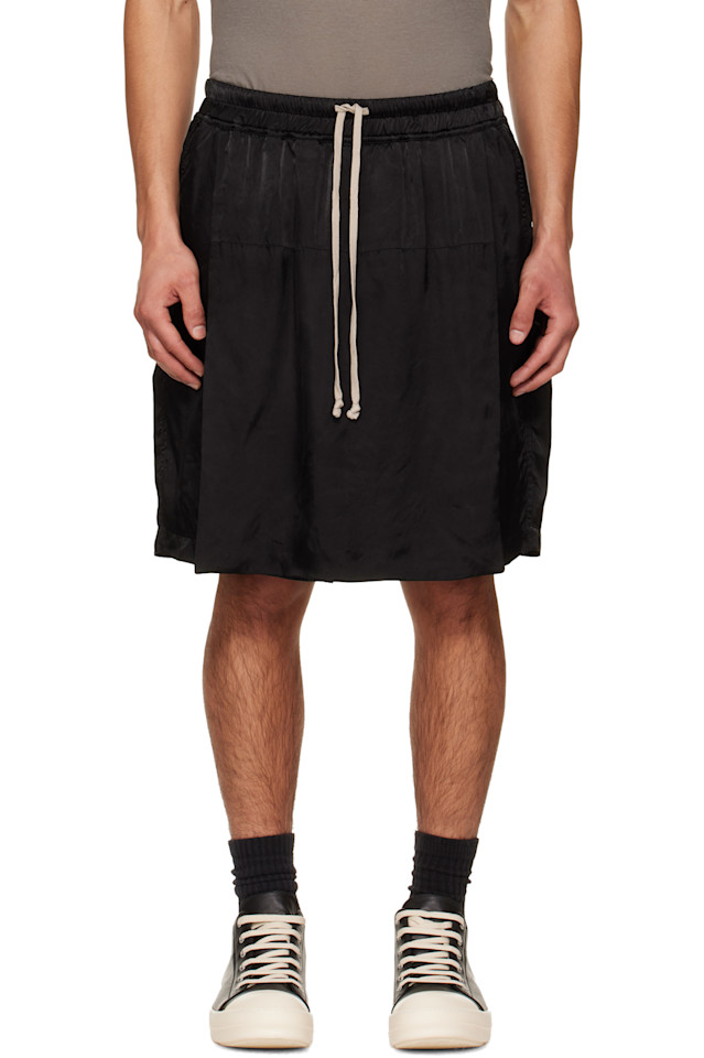 Шорты-Килт Temple Rick Owens, черный
Шорты-Килт Temple Rick Owens, черный