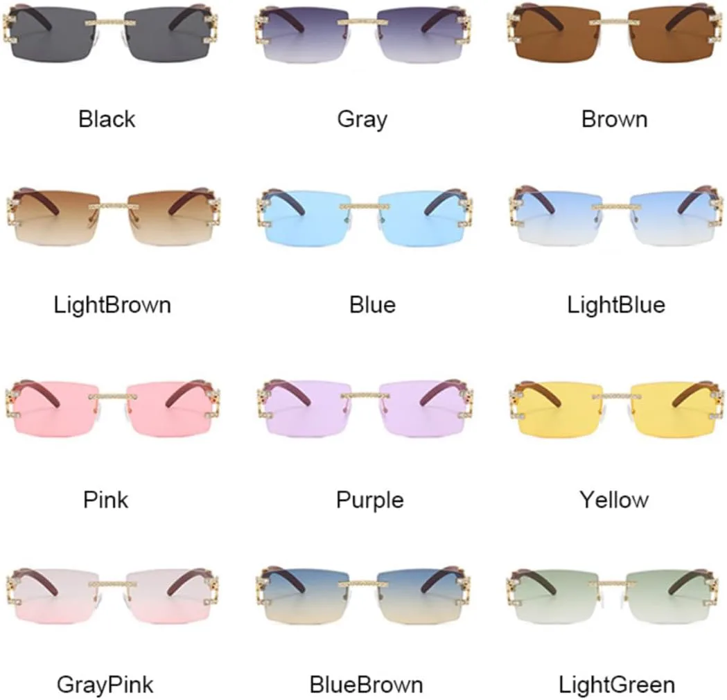 Солнцезащитные очки с защитой UV400 | Малые безободковые линзы с градиентом | Для женщин и мужчин | Для занятий спортом на открытом воздухе и вождения DSVIGF, Purple
Солнцезащитные очки с защитой UV400 | Малые безободковые линзы с градиентом | Для женщин и мужчин | Для занятий спортом на открытом воздухе и вождения DSVIGF, Purple