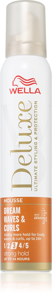 Мусс для укладки волос Dream Waves & Curls Deluxe для волнистых и вьющихся волос Wella, 200 мл
Мусс для укладки волос Dream Waves & Curls Deluxe для волнистых и вьющихся волос Wella, 200 мл