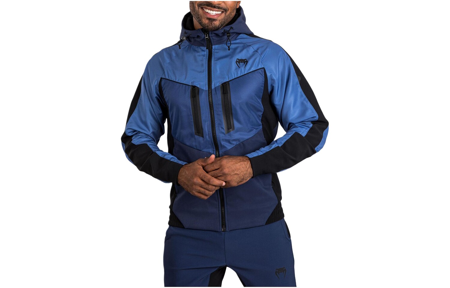 Куртка мужская Venum, черный/синий
Куртка мужская Venum, черный/синий