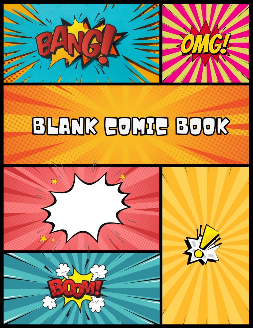 Design Your Dream Comics: Blank Templates for Artists (Independently published)
Design Your Dream Comics: Blank Templates for Artists (Independently published)