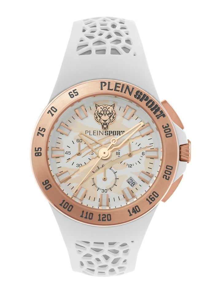 Plein Sport Мужские часы белого цвета
Plein Sport Мужские часы белого цвета