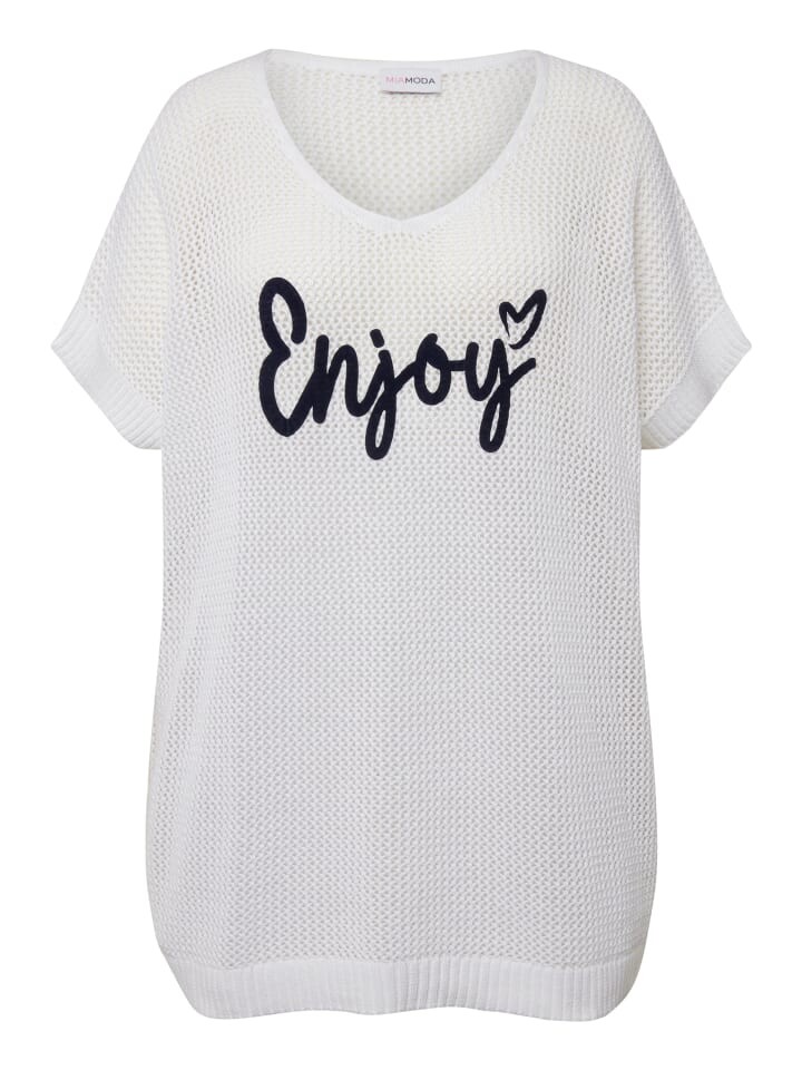 Пуловер MIAMODA, цвет schneeweiß
Пуловер MIAMODA, цвет schneeweiß