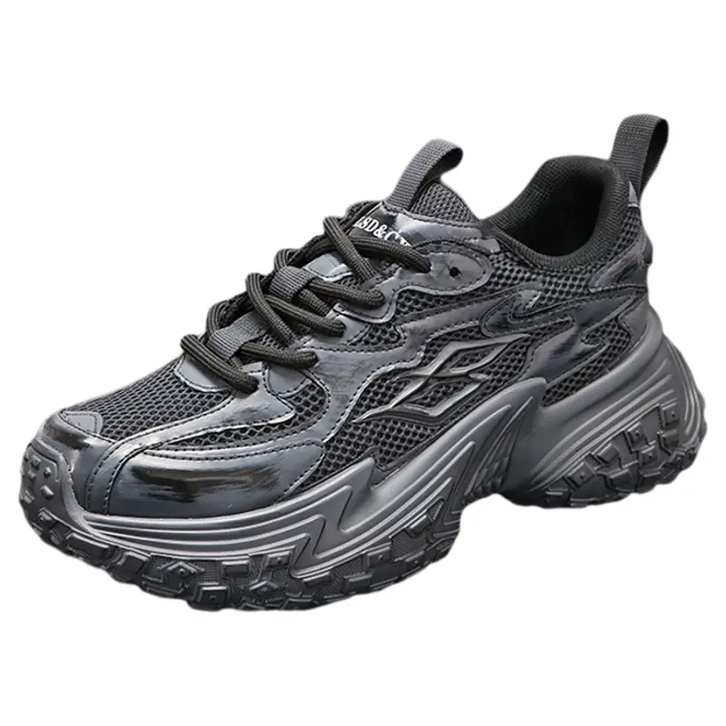 ZUOSAISI Мужские черные массивные кроссовки лоу-топ, цвет Black
ZUOSAISI Мужские черные массивные кроссовки лоу-топ, цвет Black