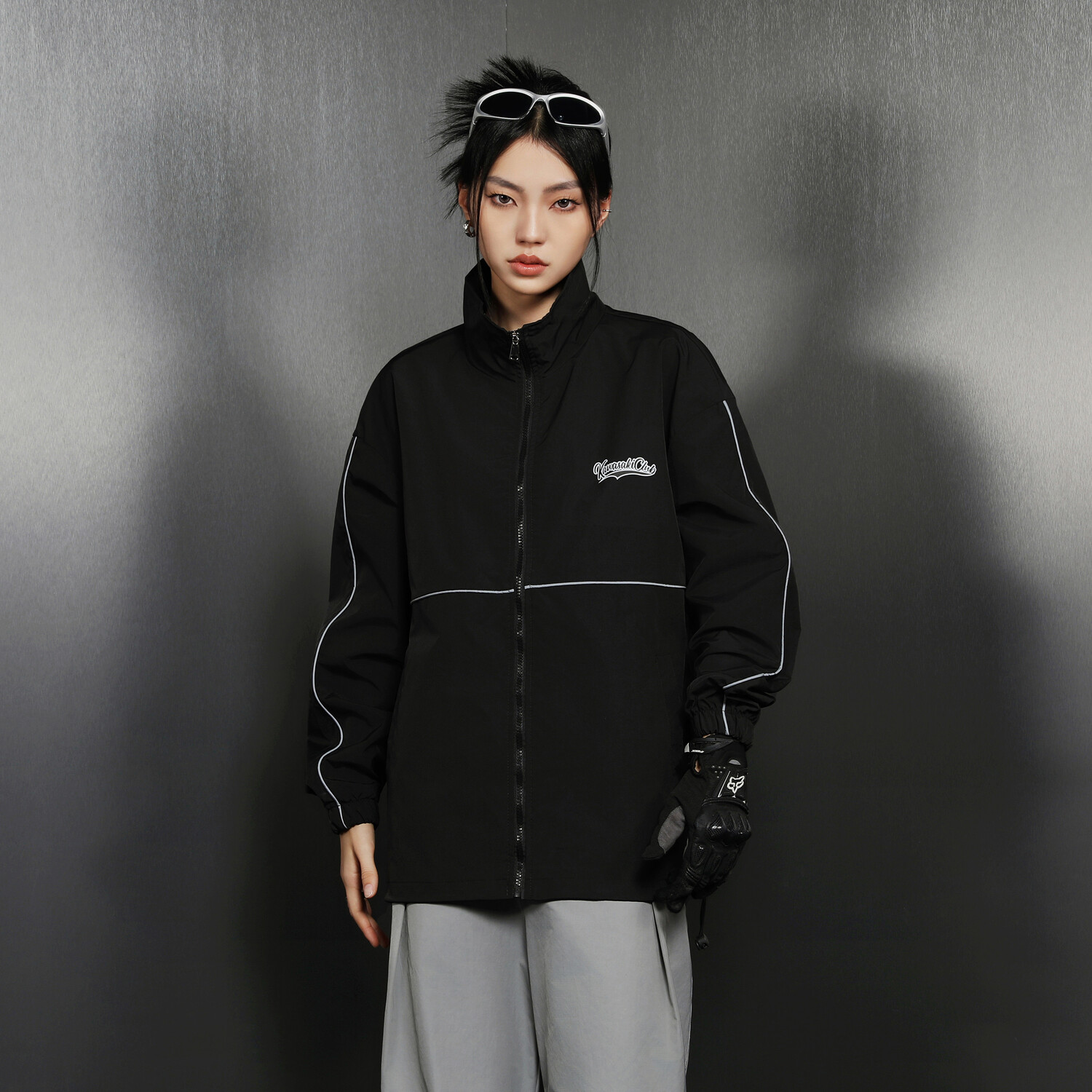 Куртка унисекс Kawasaki, черный
Куртка унисекс Kawasaki, черный