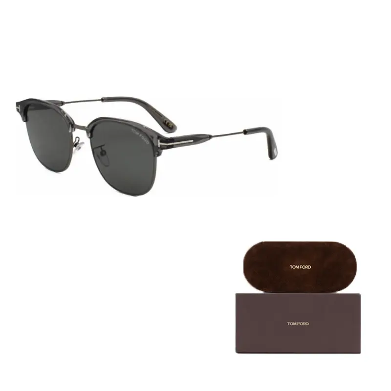 TOM FORD Пластиковые металлические очки в стиле бровей унисекс серые, Gray
TOM FORD Пластиковые металлические очки в стиле бровей унисекс серые, Gray