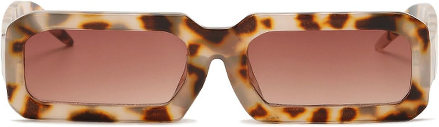 Ретро-солнцезащитные очки прямоугольной формы для женщин, винтажные солнцезащитные очки 90-х годов, модные маленькие квадратные солнцезащитные очки для женщин с защитой от УФ-излучения mincl, Leopard Brown
Ретро-солнцезащитные очки прямоугольной формы для женщин, винтажные солнцезащитные очки 90-х годов, модные маленькие квадратные солнцезащитные очки для женщин с защитой от УФ-излучения mincl, Leopard Brown