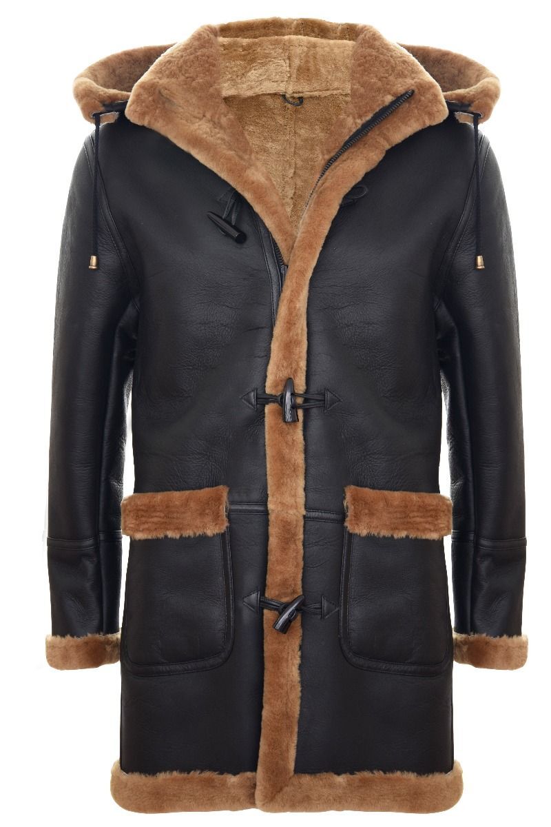 Дубленка из овчины с капюшоном времен Второй мировой войны TruClothing, коричневый
Дубленка из овчины с капюшоном времен Второй мировой войны TruClothing, коричневый