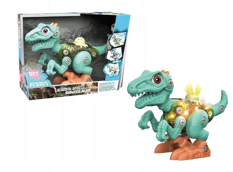 Великсераптор, превращающий динозавра с зелеными огнями QBI
Великсераптор, превращающий динозавра с зелеными огнями QBI