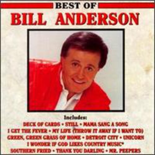 CD диск Anderson, Bill: Best of
CD диск Anderson, Bill: Best of