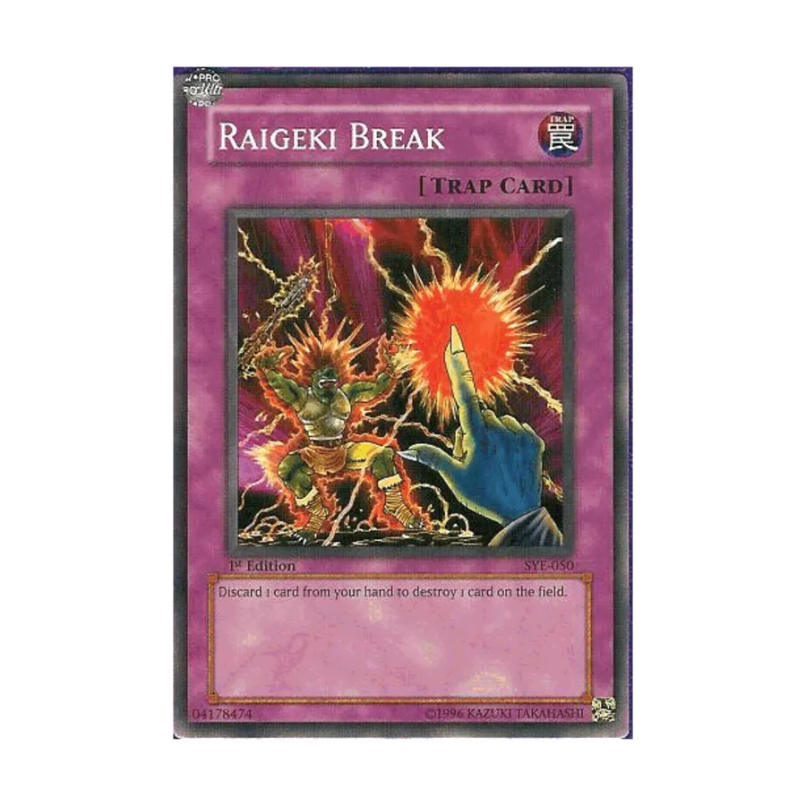 CCG Райгеки Брейк (Обычный), Yu-Gi-Oh - Structure Deck - Yugi Evolution - Singles
CCG Райгеки Брейк (Обычный), Yu-Gi-Oh - Structure Deck - Yugi Evolution - Singles