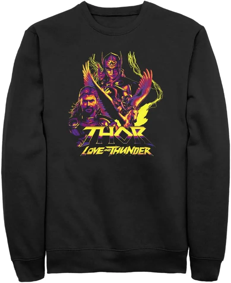 Толстовка Marvel Men's Thor: Love & Thunder с принтом
Толстовка Marvel Men's Thor: Love & Thunder с принтом