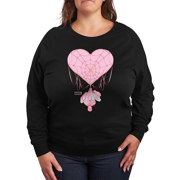 Футболка с длинным рукавом Spider-Man Heart Web French Terry Plus Size Marvel
Футболка с длинным рукавом Spider-Man Heart Web French Terry Plus Size Marvel