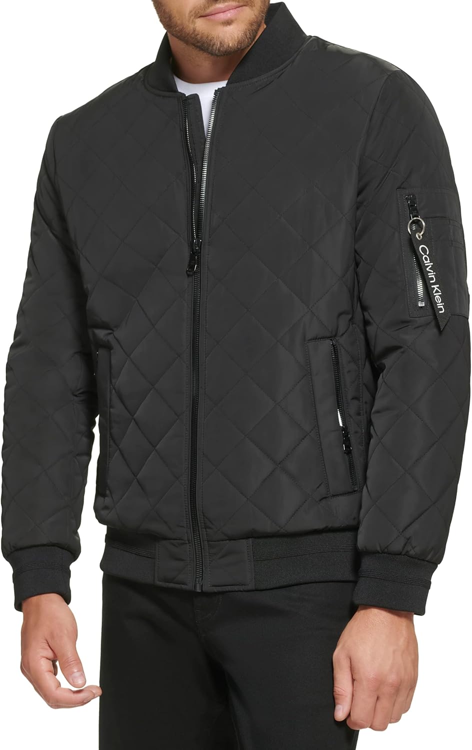 Мужская стеганая летная куртка Calvin Klein с молнией, Flight Black
Мужская стеганая летная куртка Calvin Klein с молнией, Flight Black