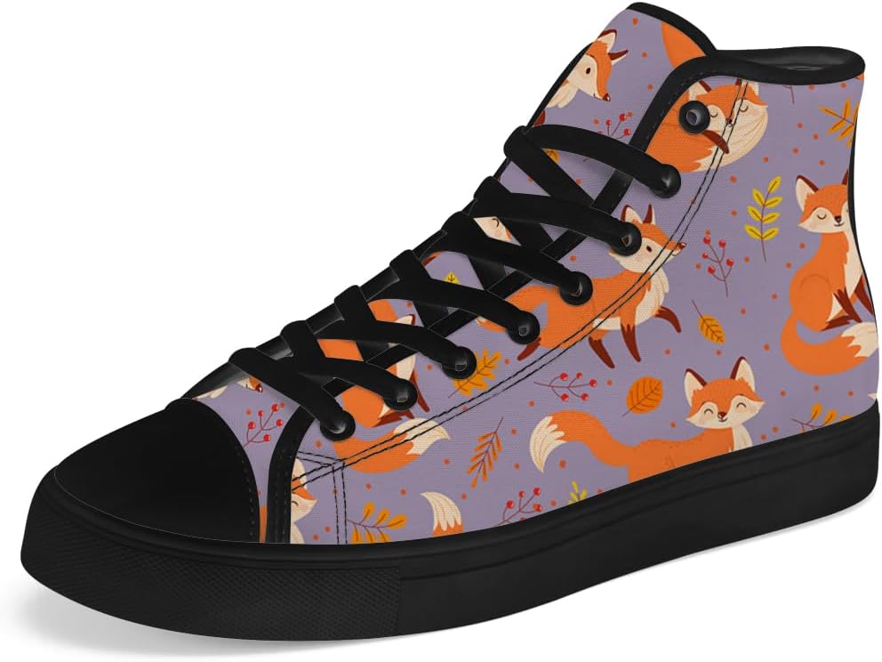 Мужские и женские высокие кеды из холста Fox, высокие кроссовки на шнуровке, повседневная обувь Chebing, коричневый
Мужские и женские высокие кеды из холста Fox, высокие кроссовки на шнуровке, повседневная обувь Chebing, коричневый