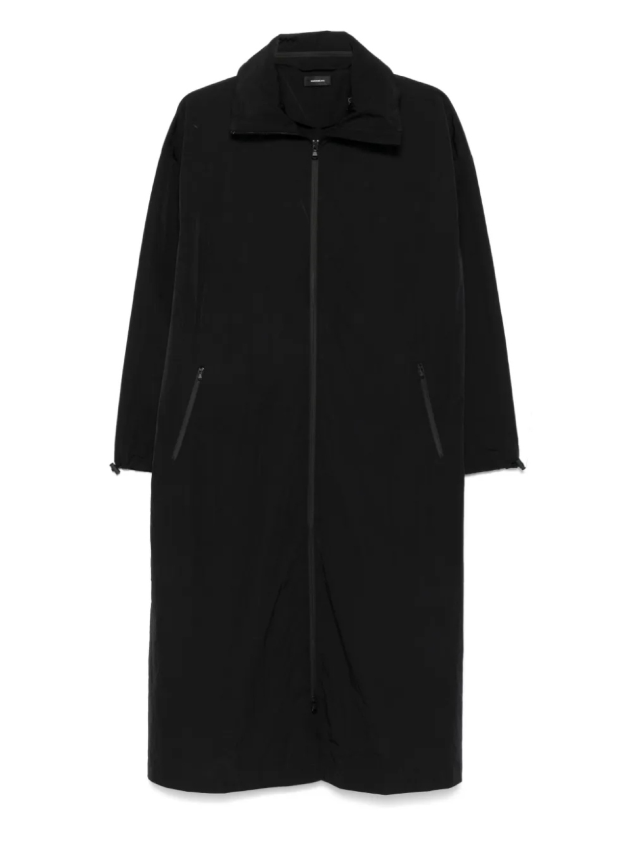 WARDROBE.NYC плащ на молнии, черный 
WARDROBE.NYC плащ на молнии, черный