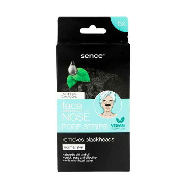 Устранение черных точек в области носа Tiras Purificantes Carbón Activo Sence Beauty, 6 UD
Устранение черных точек в области носа Tiras Purificantes Carbón Activo Sence Beauty, 6 UD