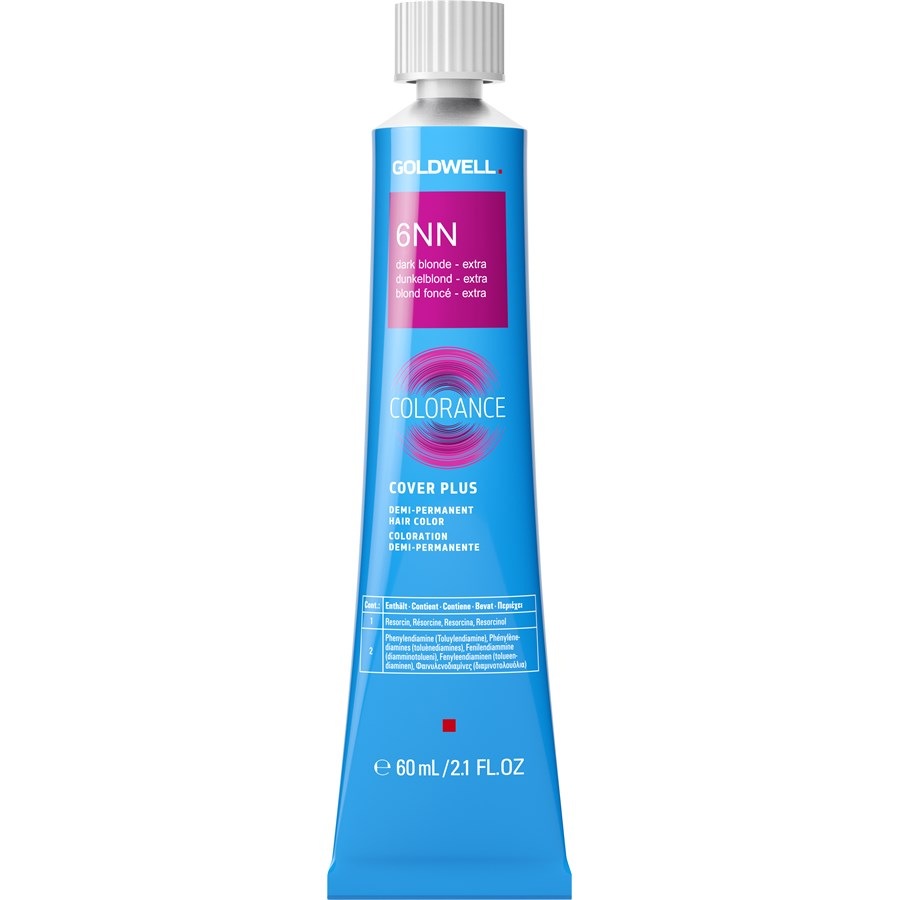Крем-краска для волос Goldwell Cover Plus, 6NN Dark Blonde - Extra / 60 ml
Крем-краска для волос Goldwell Cover Plus, 6NN Dark Blonde - Extra / 60 ml