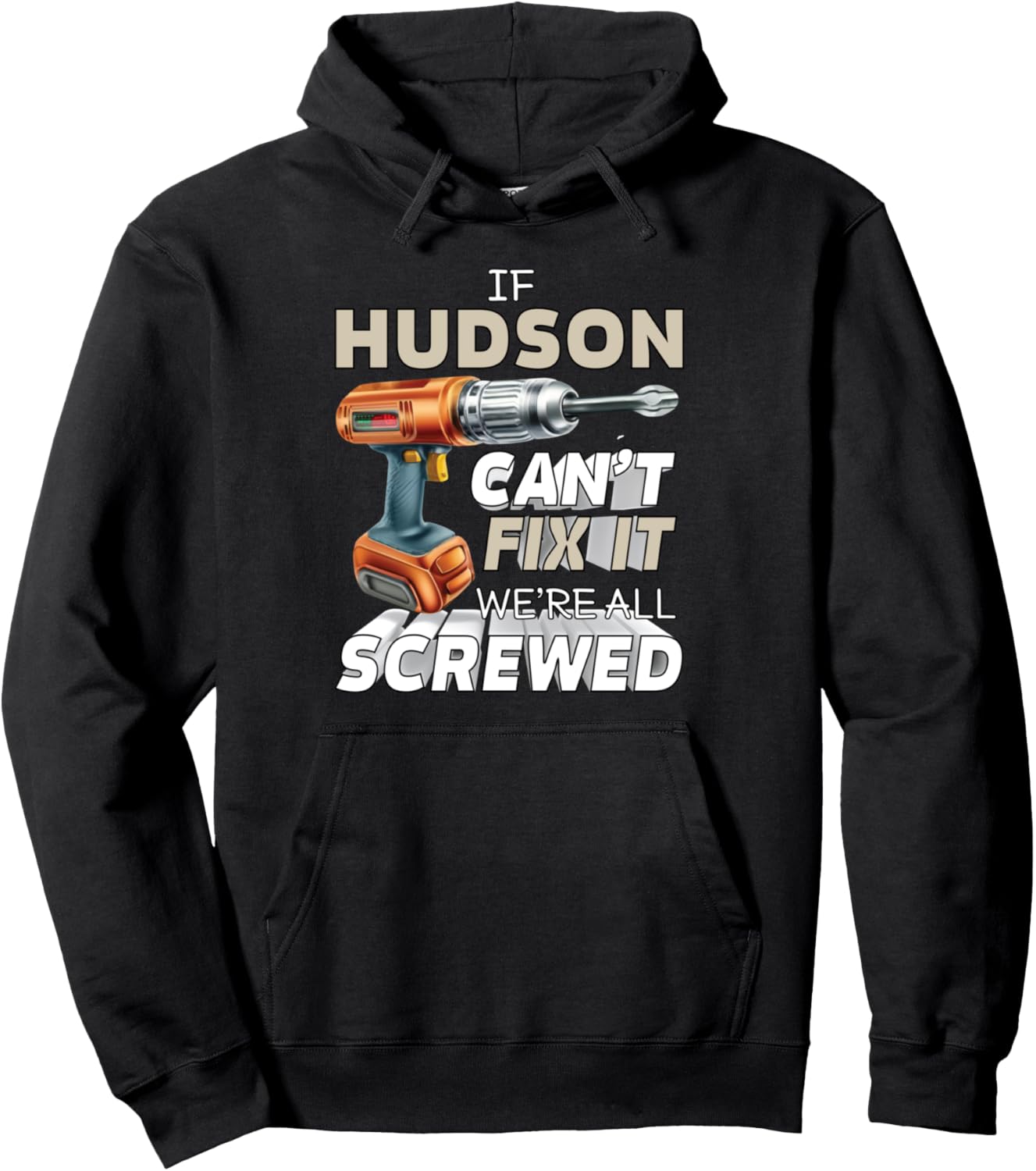 Худи с надписью Если не можешь это починить от Hudson Name. Личная толстовка Муж-мастер на все руки Hudson Fix It Tees, черный
Худи с надписью Если не можешь это починить от Hudson Name. Личная толстовка Муж-мастер на все руки Hudson Fix It Tees, черный