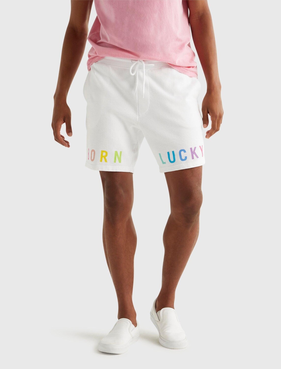Мужские шорты Lucky Brand Pride Born Lucky, белый
Мужские шорты Lucky Brand Pride Born Lucky, белый