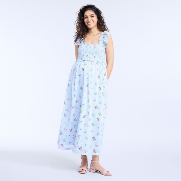 Беременное платье без рукавов с рюшами на плечах и сборкой Motherhood, цвет ditsy floral
Беременное платье без рукавов с рюшами на плечах и сборкой Motherhood, цвет ditsy floral