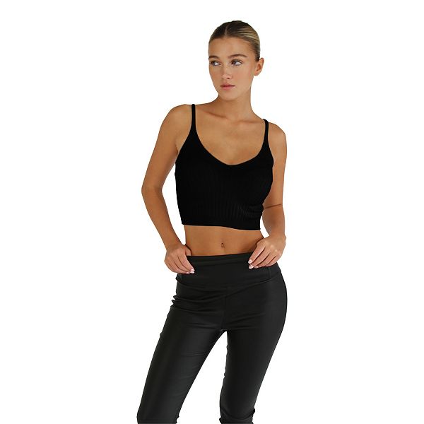 Вязаный топ-кроп Belle & Bloom, Black
Вязаный топ-кроп Belle & Bloom, Black