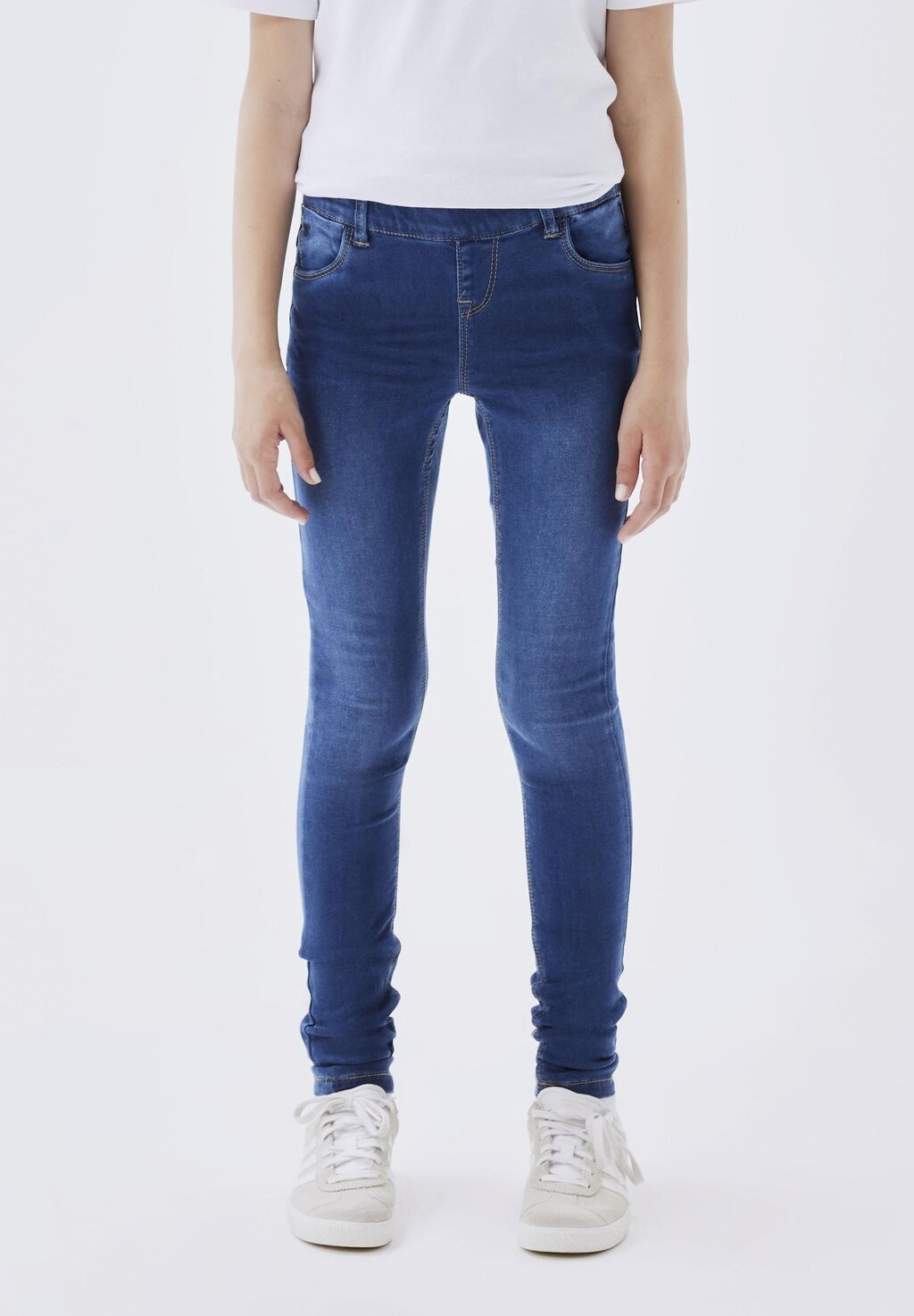 Джеггинсы Nkfpolly Dnmtoras Name it, цвет dark blue denim 
Джеггинсы Nkfpolly Dnmtoras Name it, цвет dark blue denim