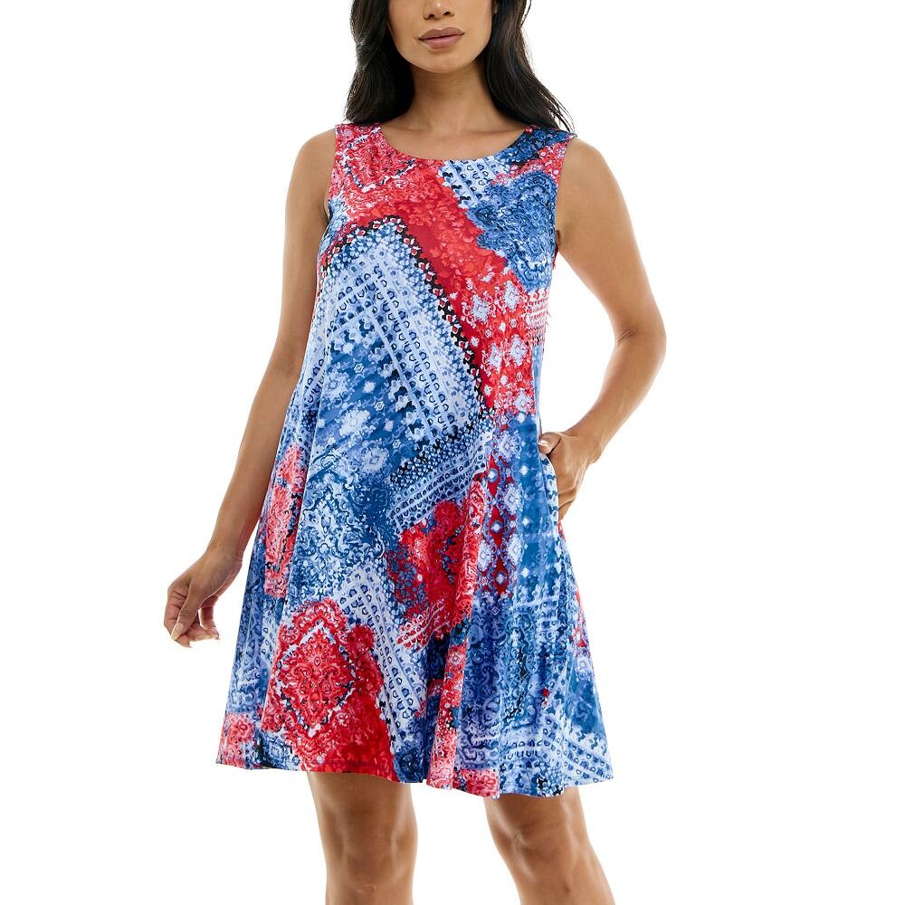 Женское свободное платье с цветочным принтом Nina Leonard, цвет Blue Red Multi
Женское свободное платье с цветочным принтом Nina Leonard, цвет Blue Red Multi