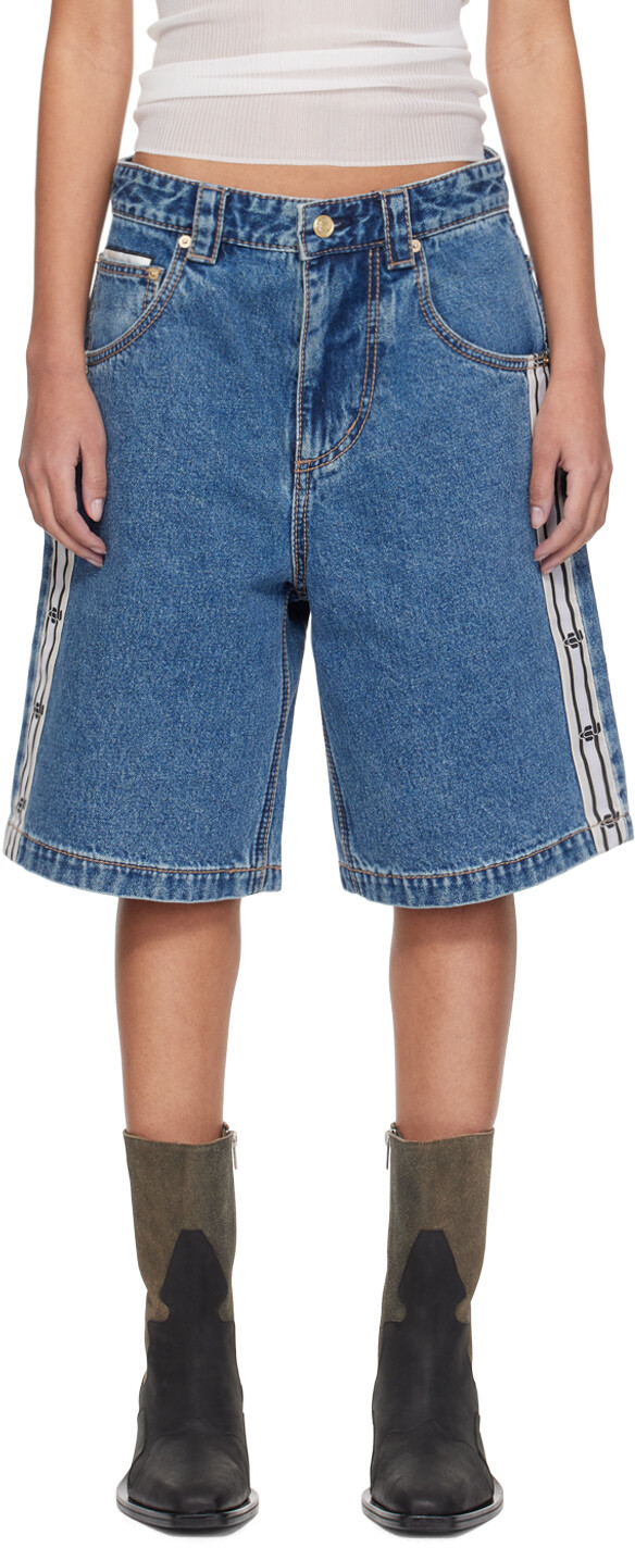 Эксклюзивные джинсовые шорты SSENSE Indigo Keanu Tape EYTYS
Эксклюзивные джинсовые шорты SSENSE Indigo Keanu Tape EYTYS