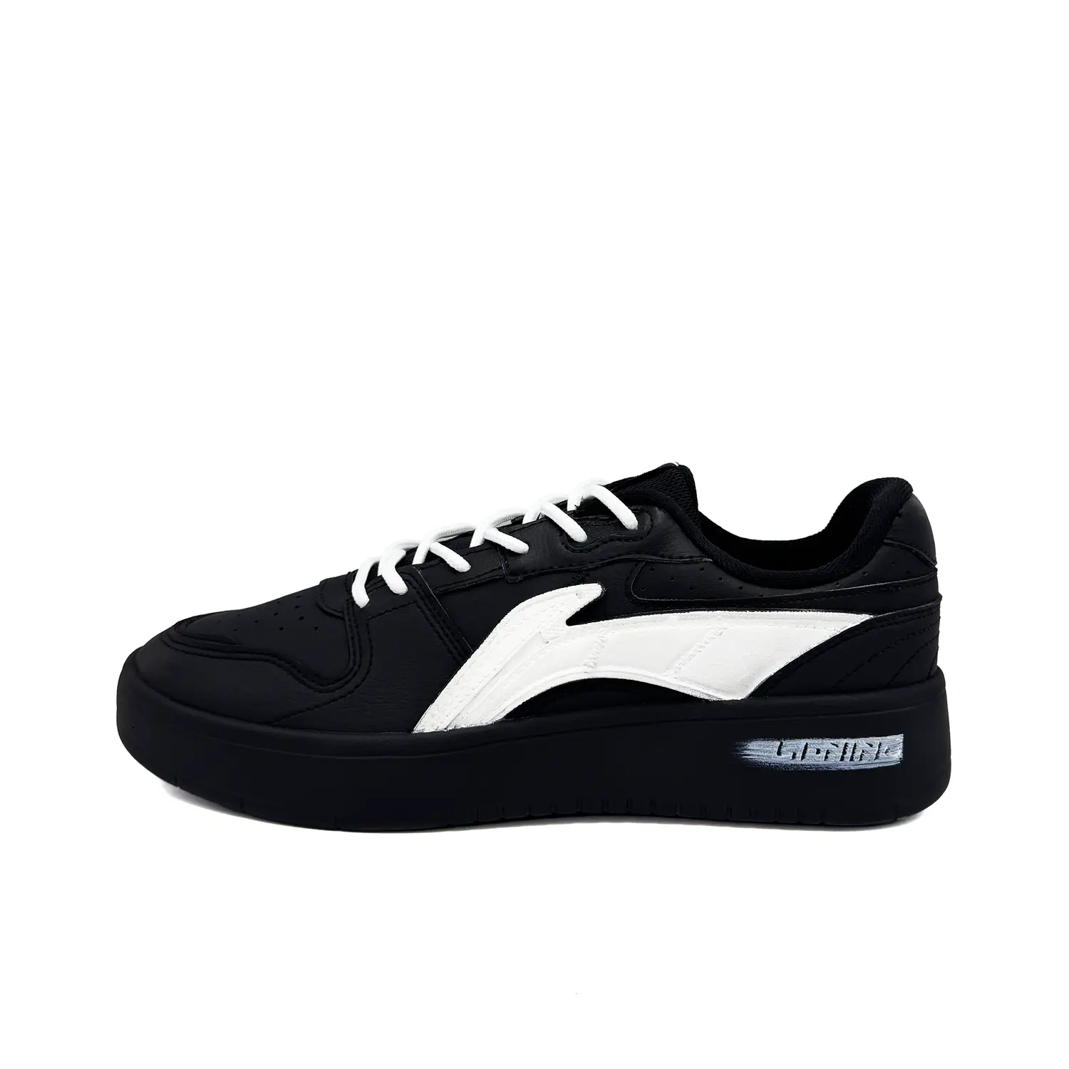 LINING Нескользящие износостойкие низкие кроссовки для скейтбординга мужские, черно-белые
LINING Нескользящие износостойкие низкие кроссовки для скейтбординга мужские, черно-белые