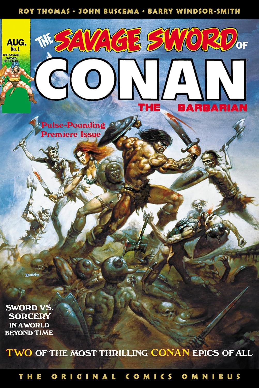 The Savage Sword of Conan: The Original Comics Omnibus Vol.1 (SAVAGE SWORD OF CONAN OMNIBUS) (Titan Comics)
The Savage Sword of Conan: The Original Comics Omnibus Vol.1 (SAVAGE SWORD OF CONAN OMNIBUS) (Titan Comics)