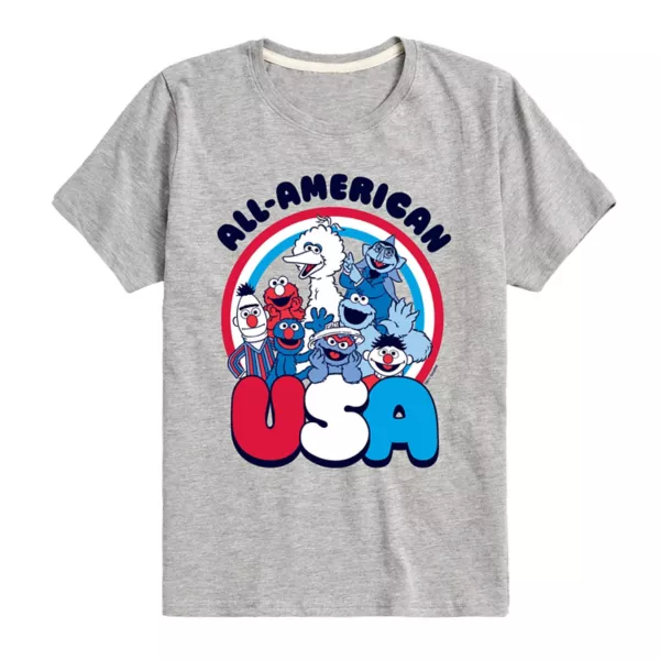 Футболка с рисунком «Улица Сезам» для мальчиков 8-20 лет, американская Licensed Character, серый
Футболка с рисунком «Улица Сезам» для мальчиков 8-20 лет, американская Licensed Character, серый