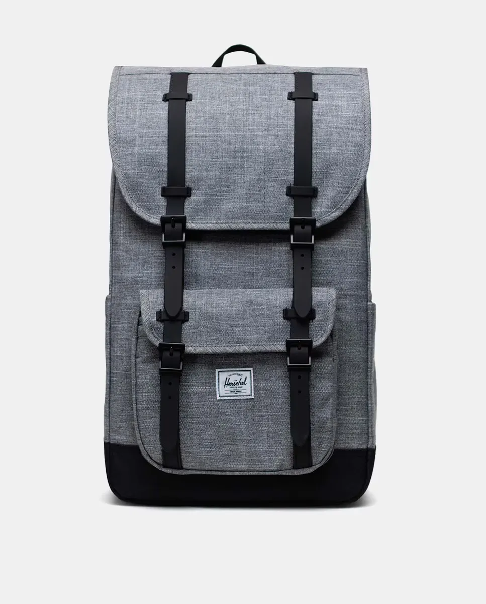 Темно-серый рюкзак Little America с клапаном и отделением для ноутбука Herschel, темно-серый
Темно-серый рюкзак Little America с клапаном и отделением для ноутбука Herschel, темно-серый