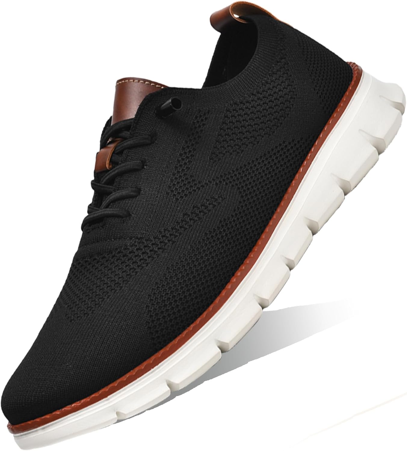 Мужские оксфорды кроссовки из трикотажа для делового и повседневного ношения, модные удобные ходовые туфли с крылышками Asifn, черный
Мужские оксфорды кроссовки из трикотажа для делового и повседневного ношения, модные удобные ходовые туфли с крылышками Asifn, черный