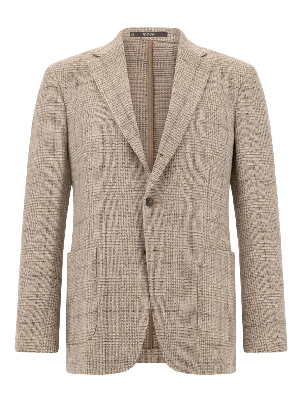Однобортный пиджак в принц уэльский Boggi Milano, светло-коричневый
Однобортный пиджак в принц уэльский Boggi Milano, светло-коричневый