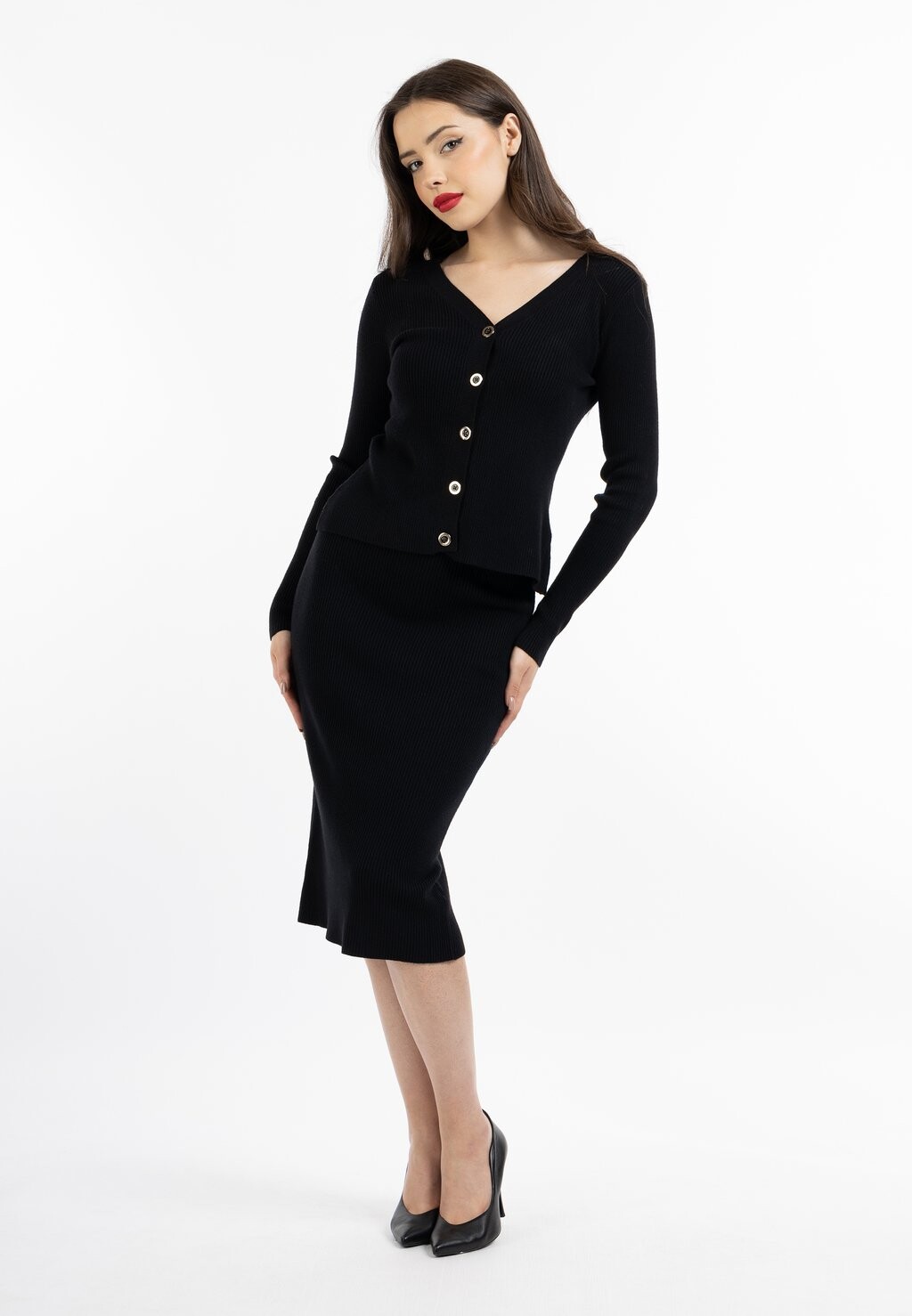 Юбка А-силуэта faina, черный
Юбка А-силуэта faina, черный