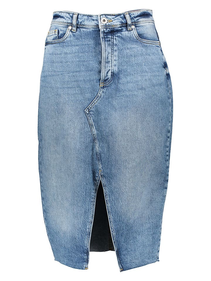 светло-голубая джинсовая юбка Sublevel
светло-голубая джинсовая юбка Sublevel