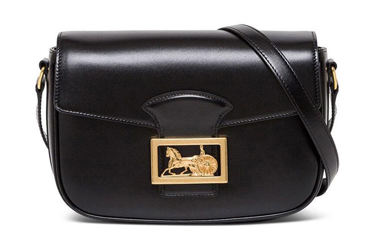 Кожаная сумка-бокс через плечо на ремне женская черная CELINE
Кожаная сумка-бокс через плечо на ремне женская черная CELINE