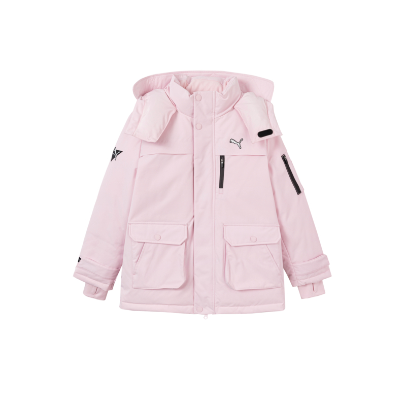 Детская пуховая куртка PUMA, розовый
Детская пуховая куртка PUMA, розовый