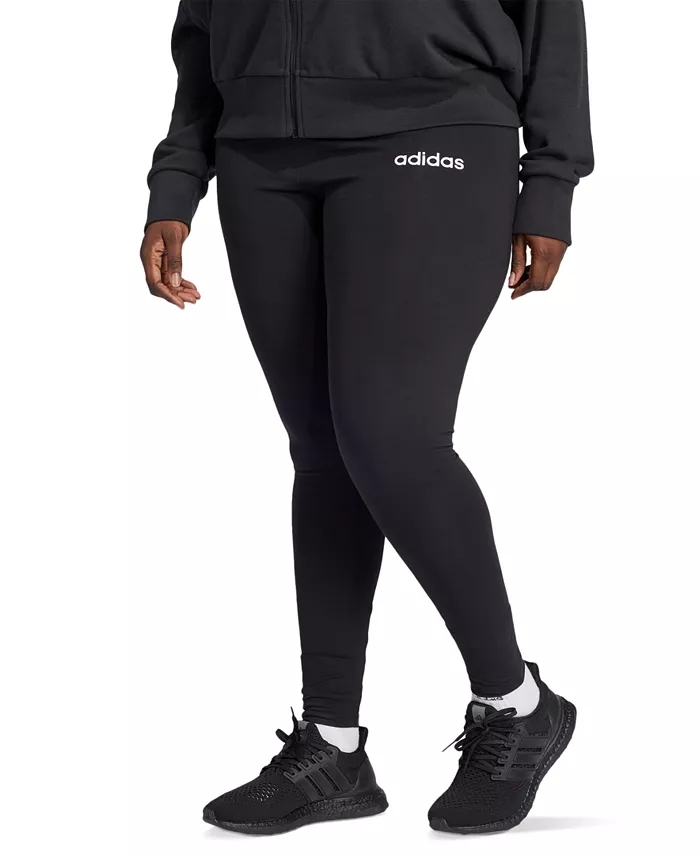 Эластичные леггинсы The Essentials из хлопковой смеси с логотипом (размеры plus size) adidas, черный
Эластичные леггинсы The Essentials из хлопковой смеси с логотипом (размеры plus size) adidas, черный