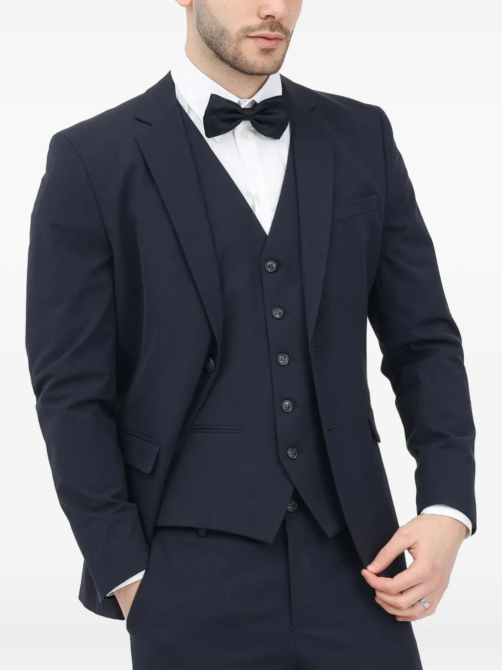 Пиджак с заостренными лацканами Selected, синий
Пиджак с заостренными лацканами Selected, синий